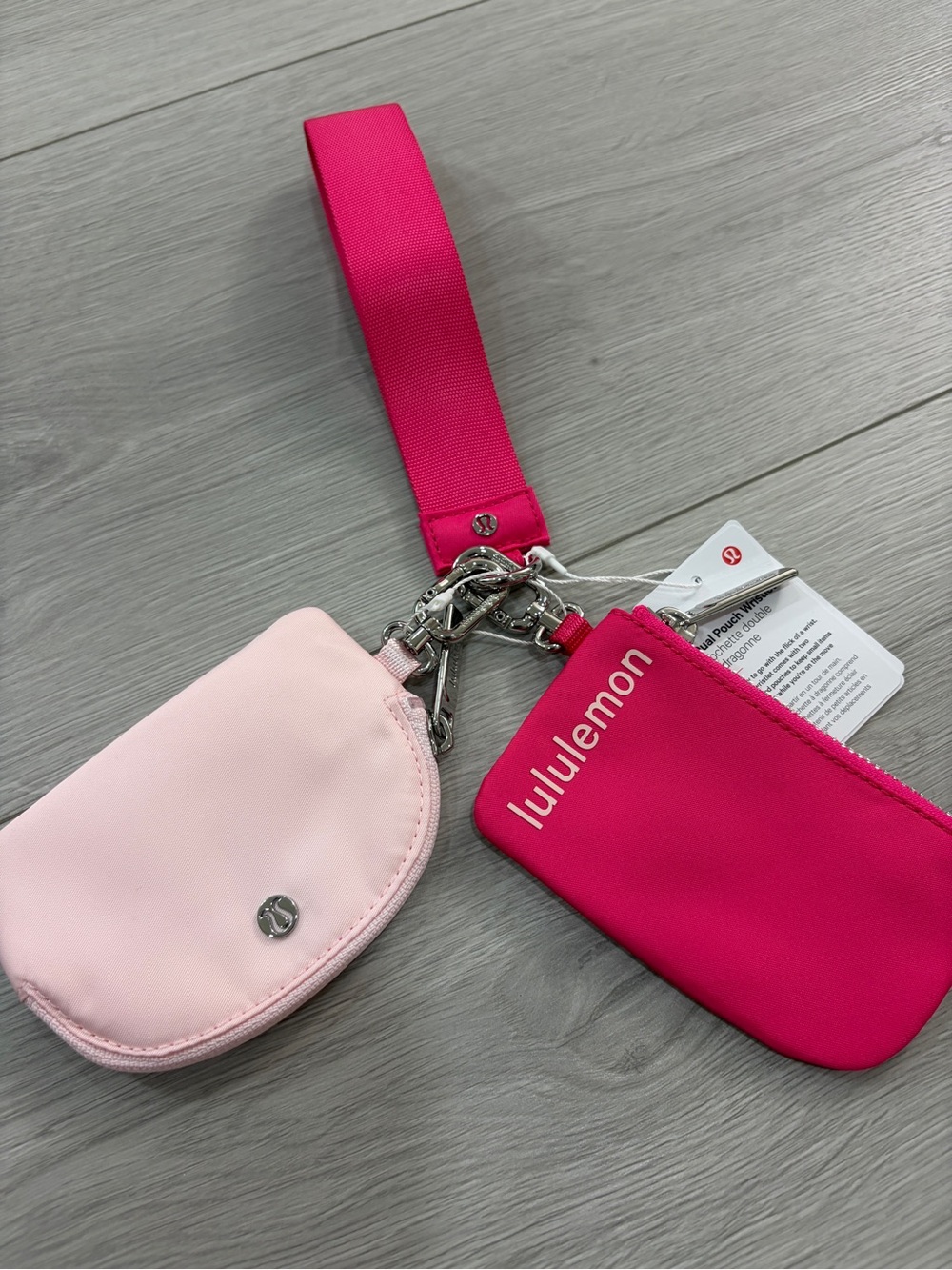 Lululemon dual pouch wristlet
